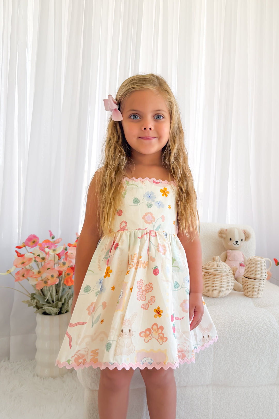 Ric Rac Dress - Easter Picnic