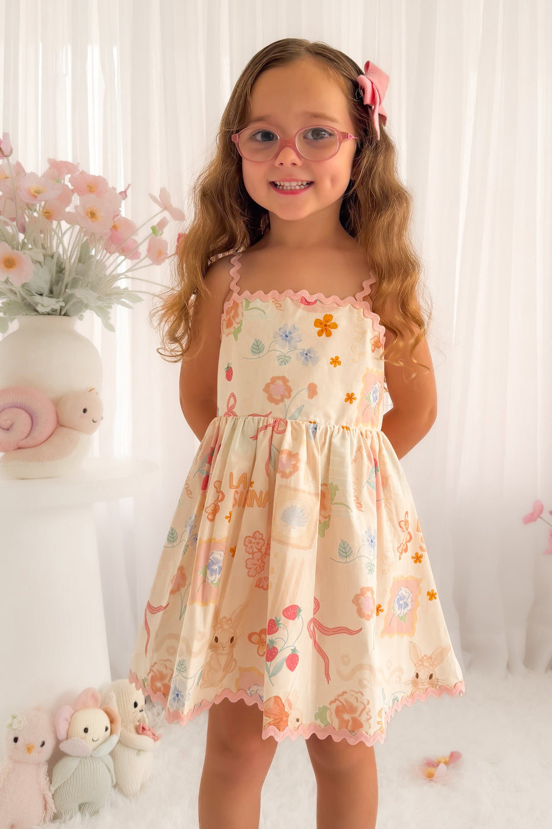 Ric Rac Dress - Easter Picnic