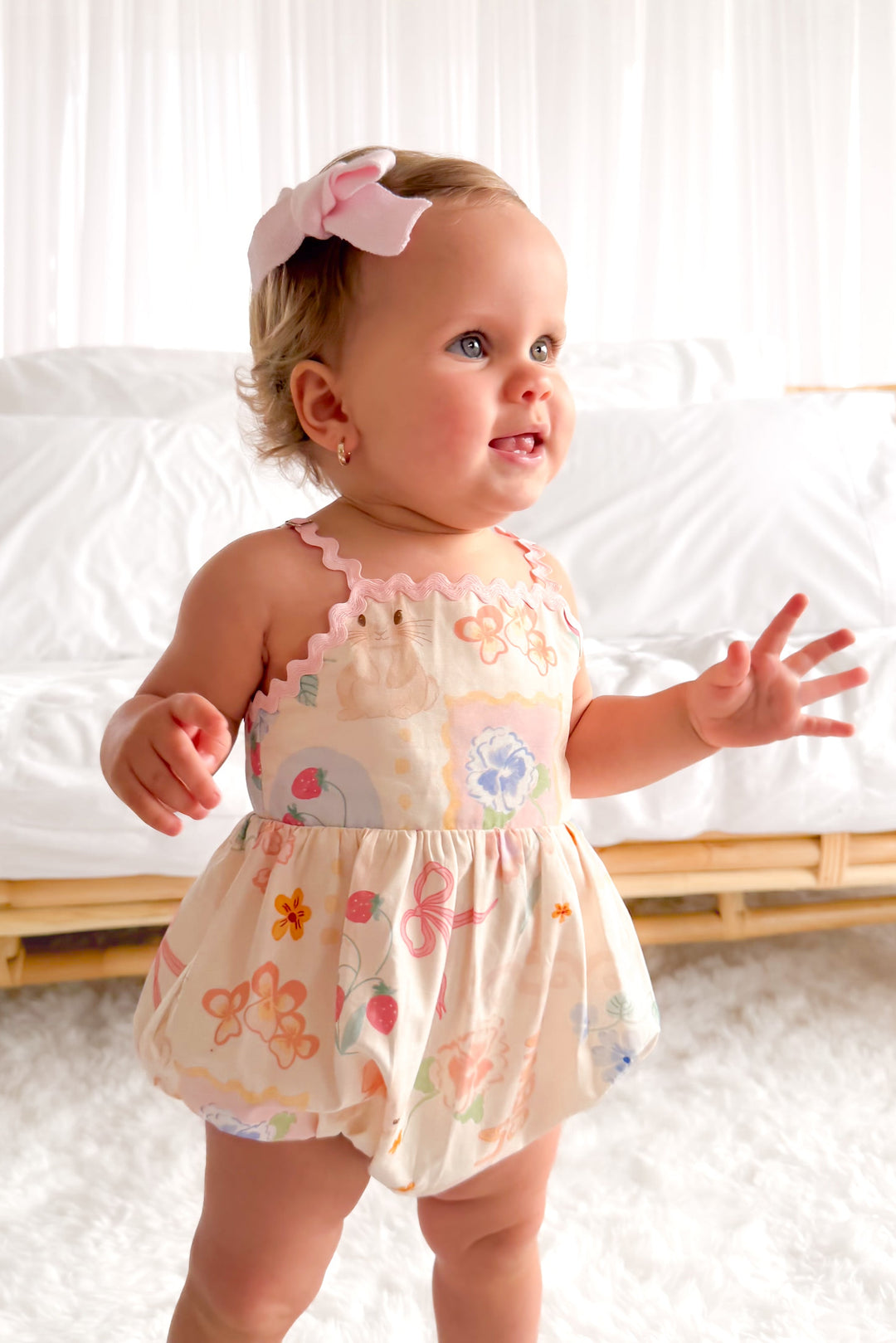 Ric Rac Romper - Easter Picinic