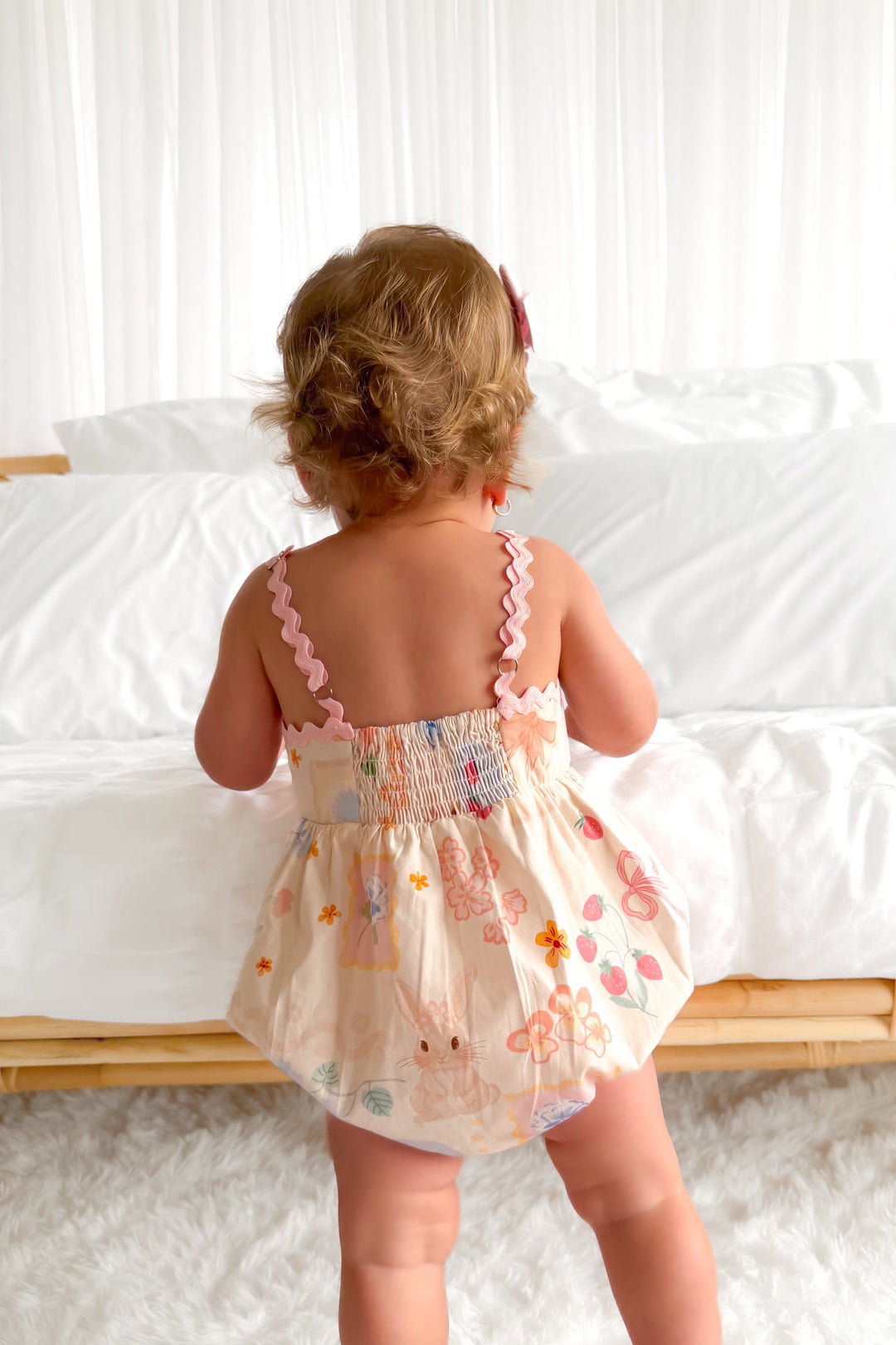 Ric Rac Romper - Easter Picinic