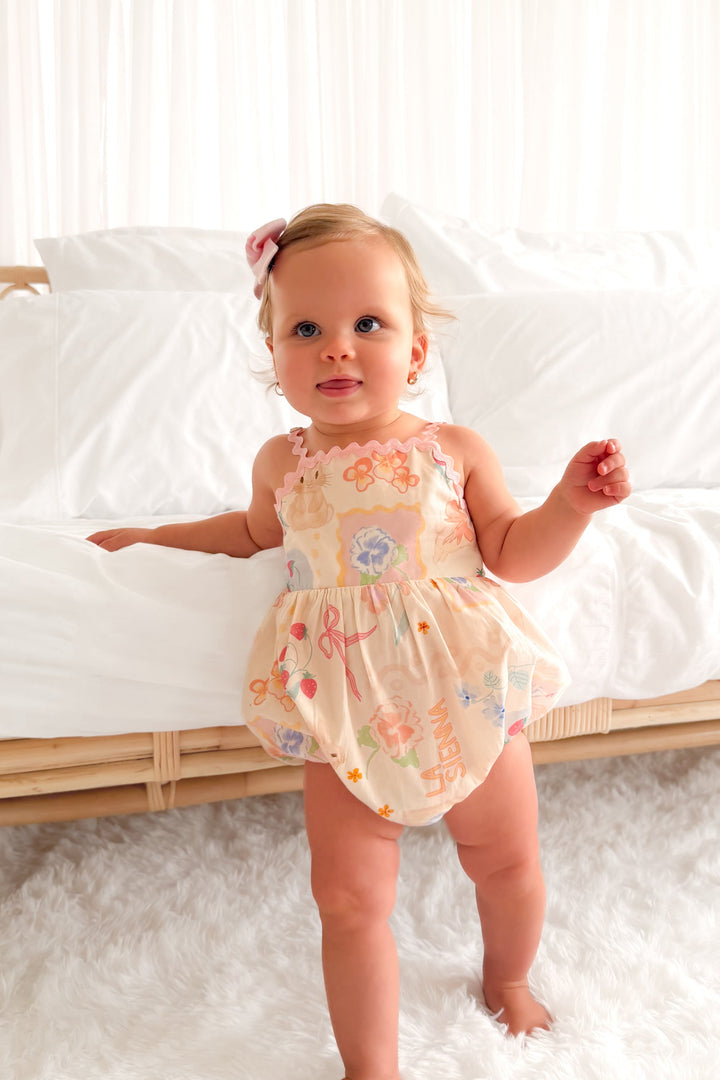 Ric Rac Romper - Easter Picinic