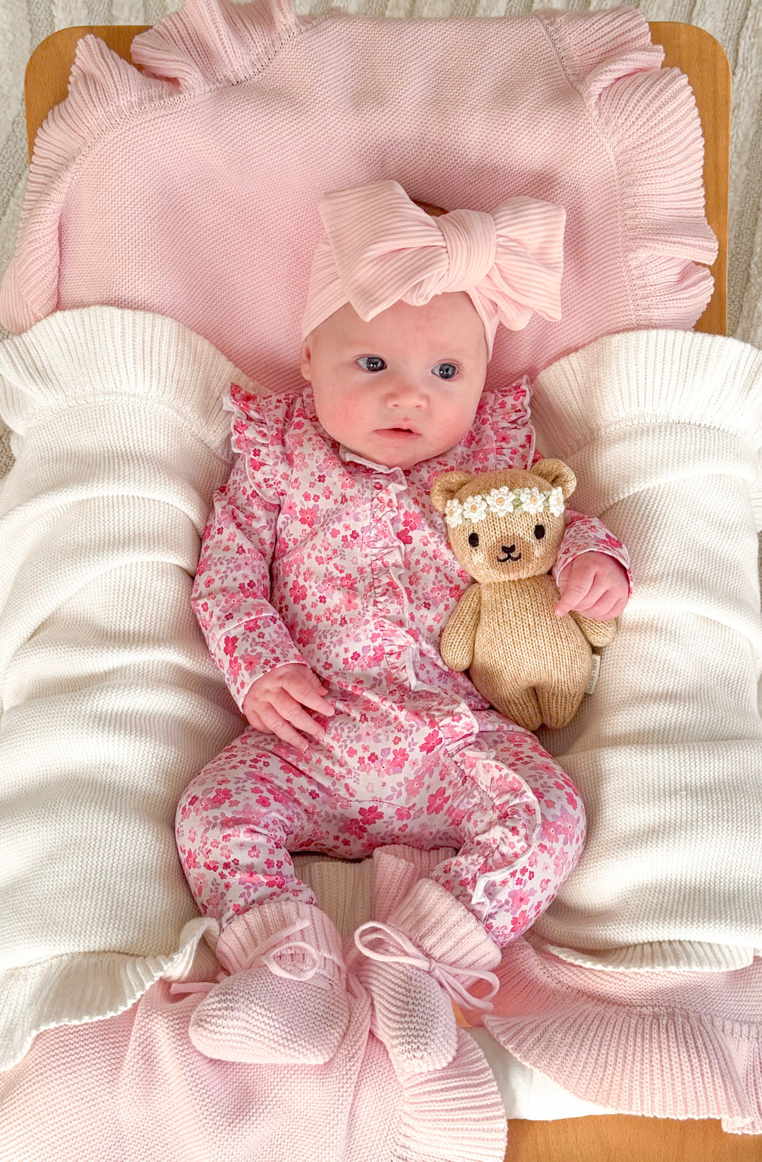 Floral Frill Zip Romper - Maddison