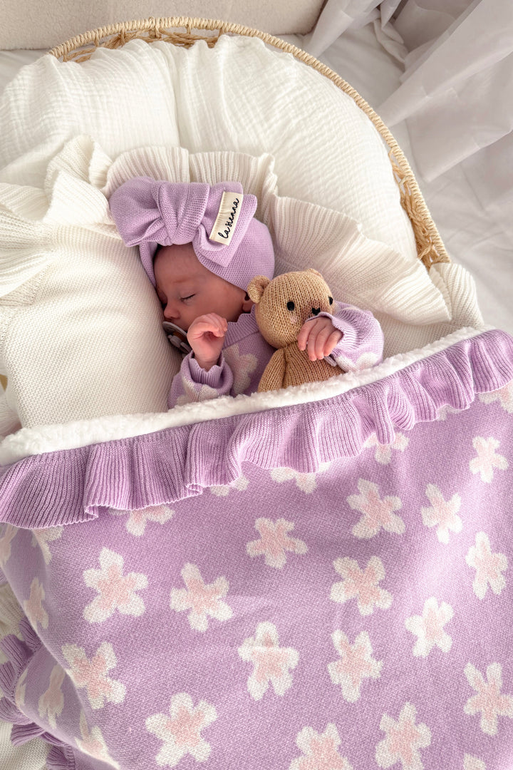 Knitted Headwrap - Orchid