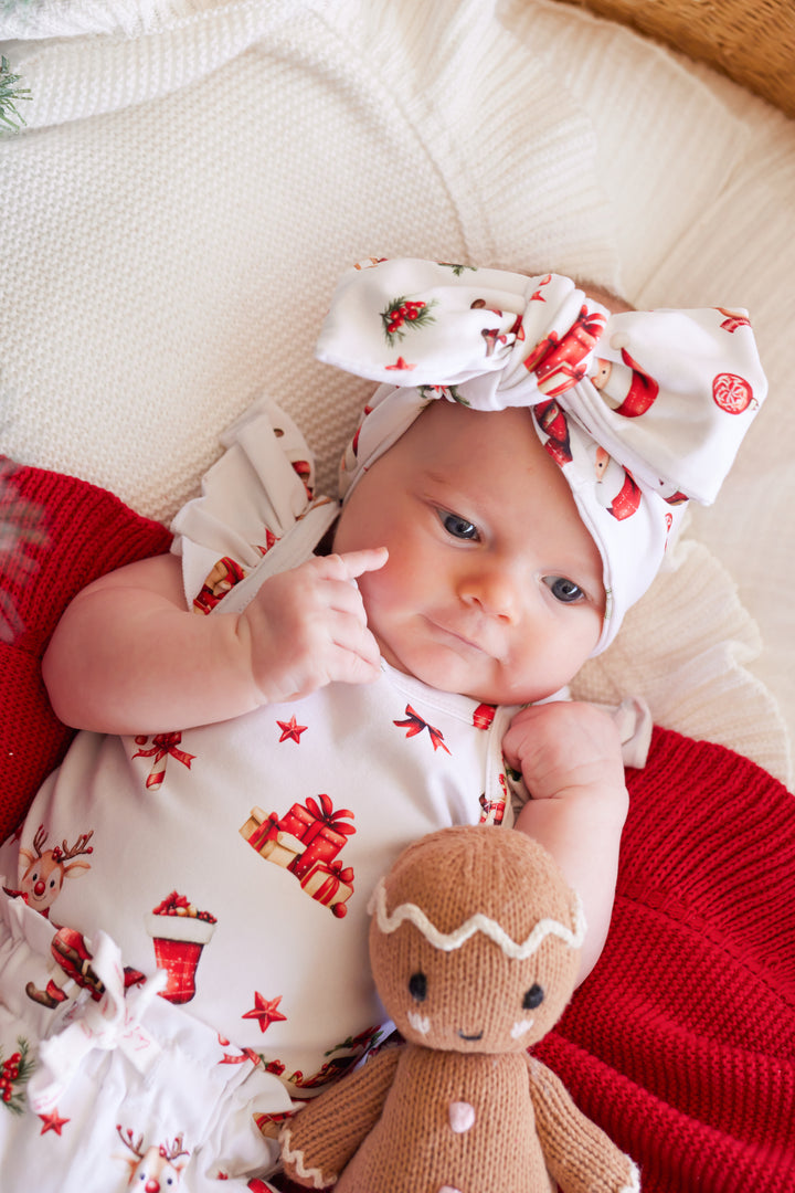 Flutter Singlet Set - Here Comes Santa Claus