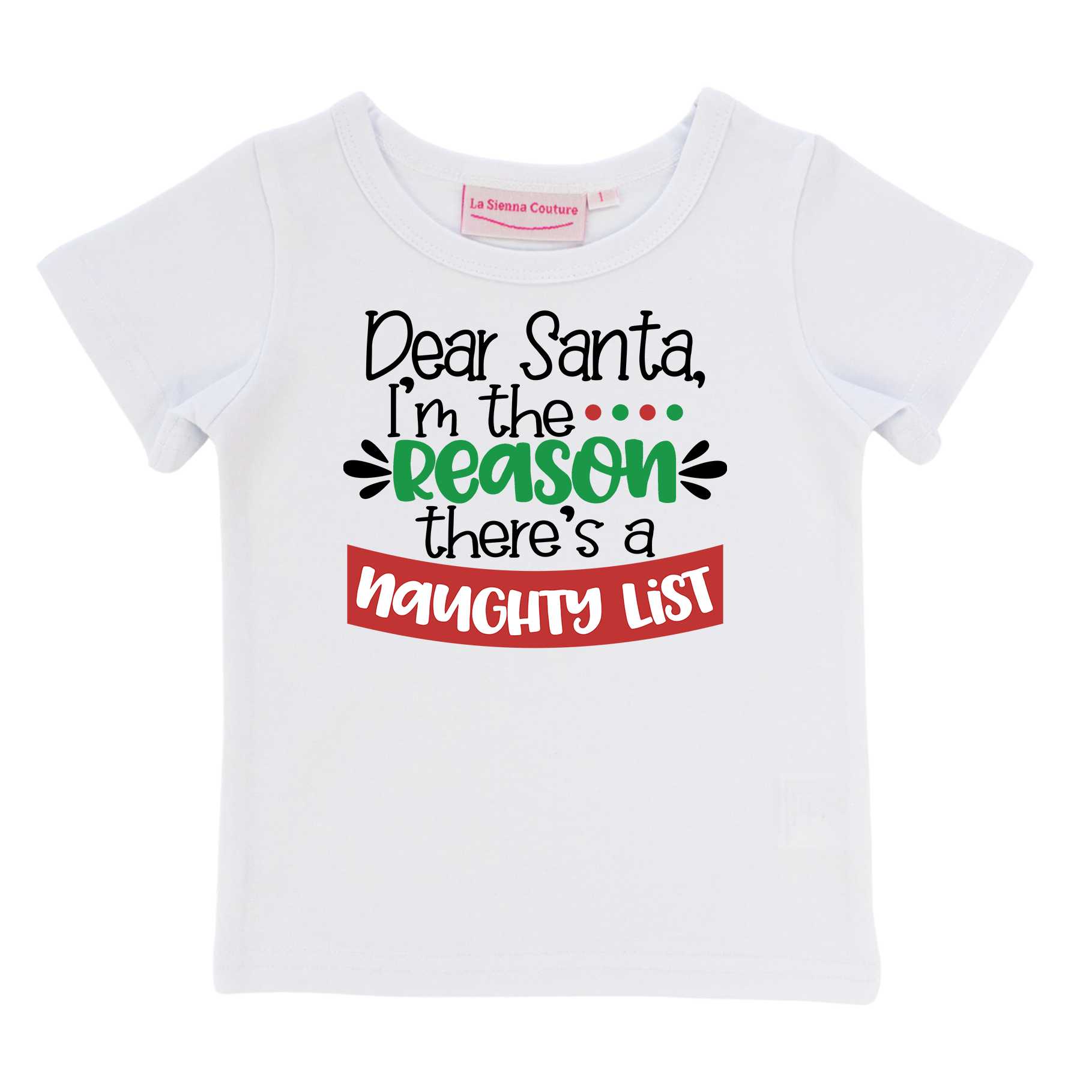 I'm the Reason there's a Naughty List - Unisex - Short Sleeve Tee