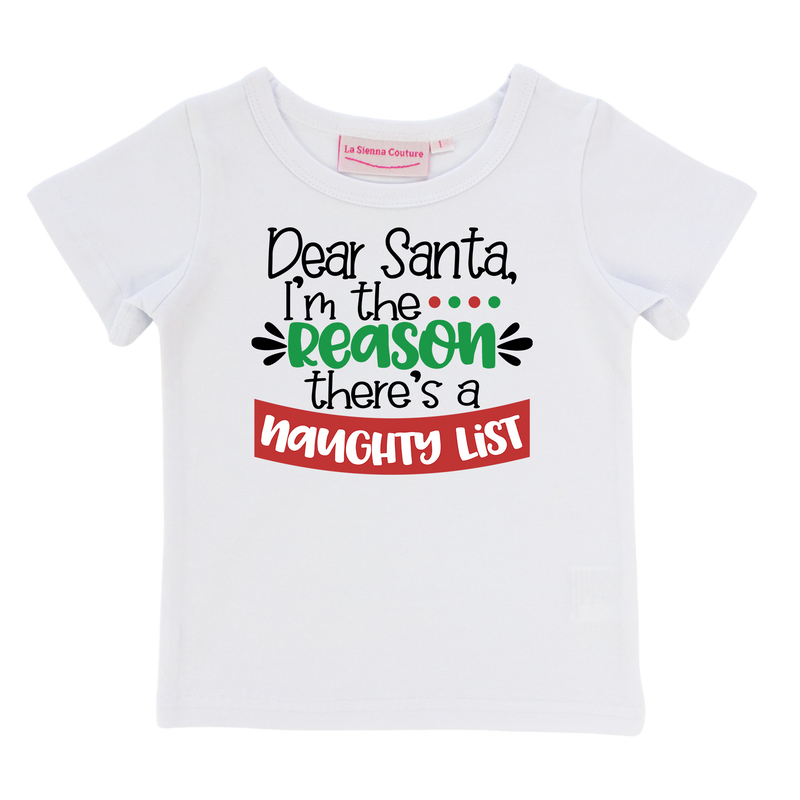 I'm the Reason there's a Naughty List - Unisex - Short Sleeve Tee