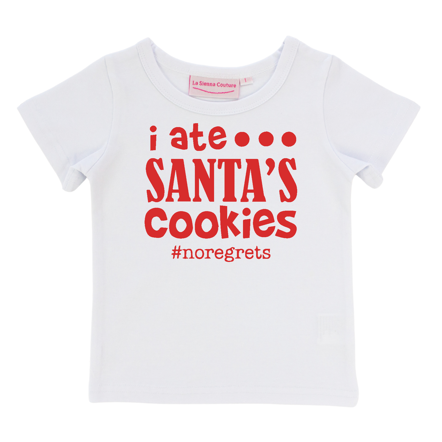I Ate Santa's Cookies - Unisex Tee - Vinyl - Custom