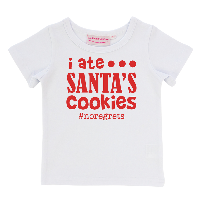 I Ate Santa's Cookies - Unisex Tee - Vinyl - Custom