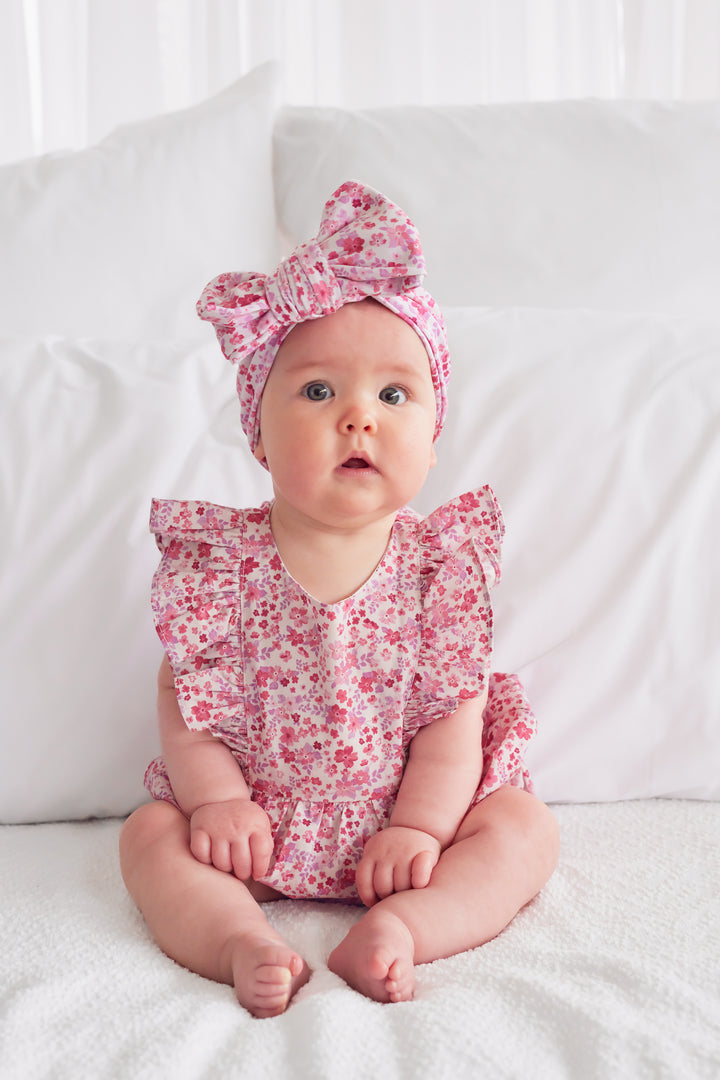 Ruffle Zipper Romper - Maddison (Coming Soon)