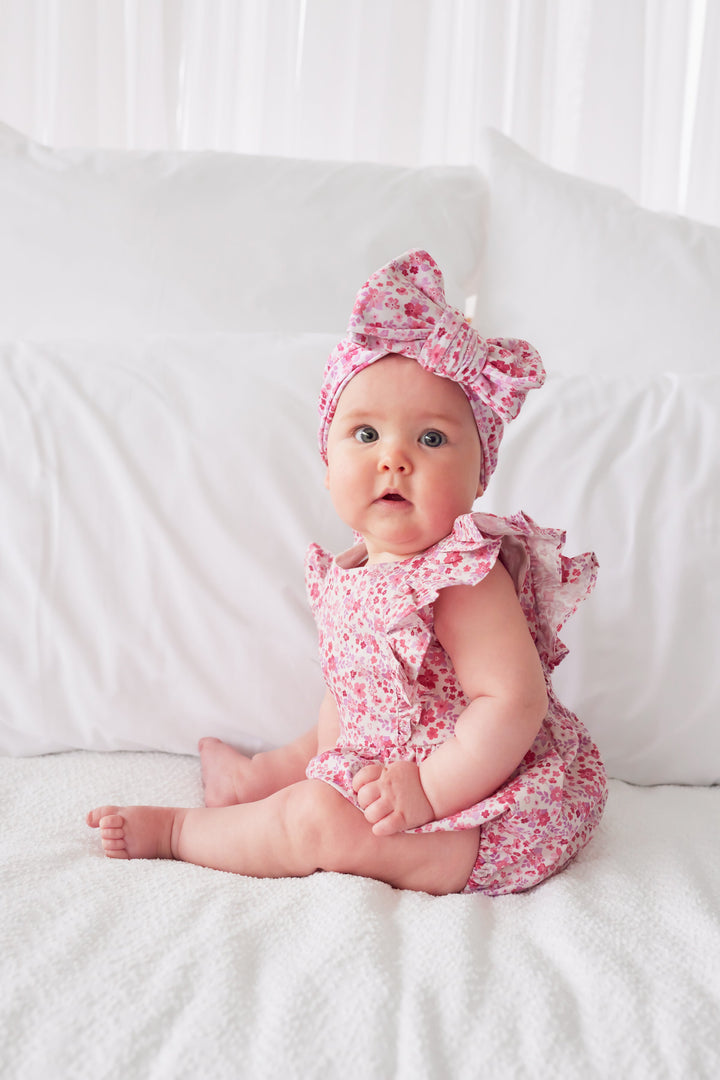 Ruffle Zipper Romper - Maddison (Coming Soon)