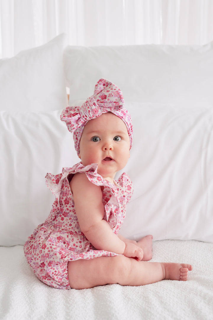 Ruffle Zipper Romper - Maddison (Coming Soon)