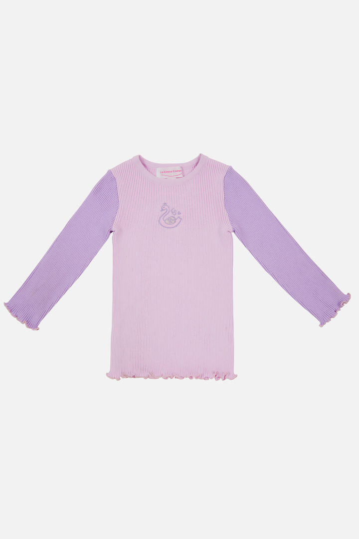 Knitted Bodysuit/Top - Lavender