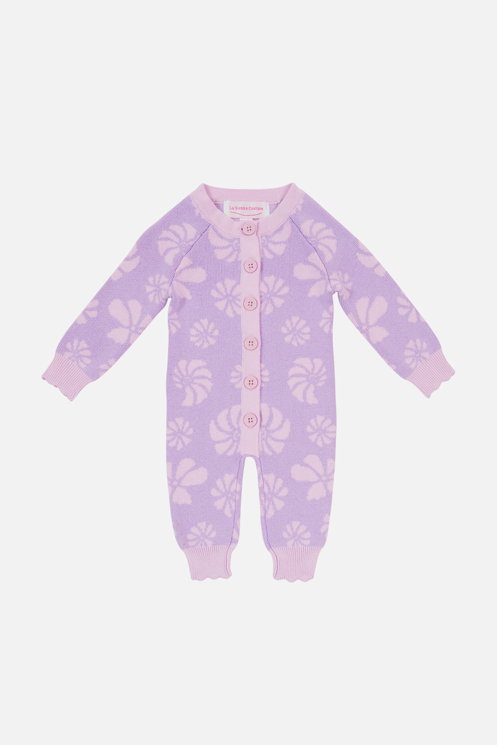 Knitted Louie Romper - Odette