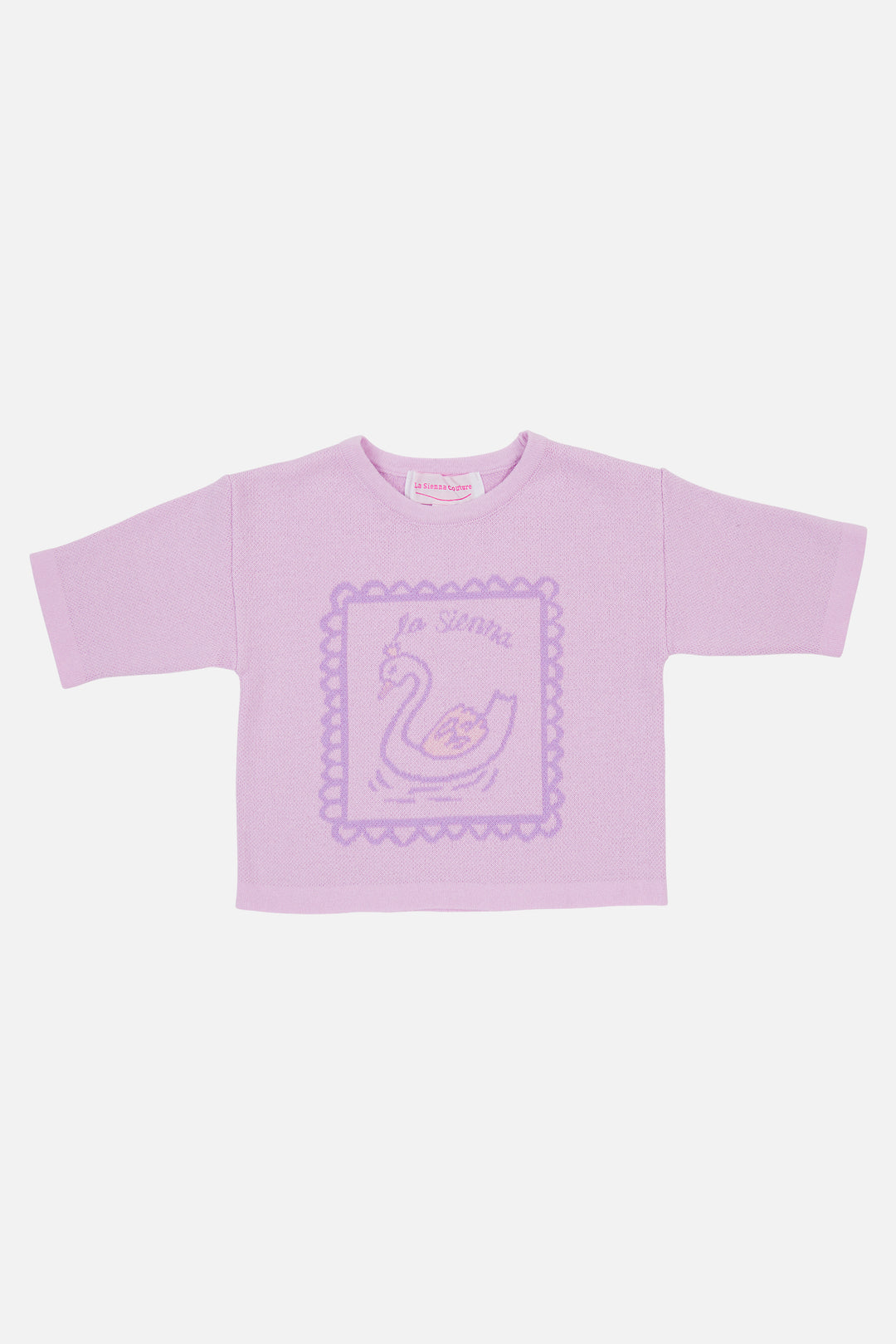 Knitted Long Sleeve Tee - Lavender