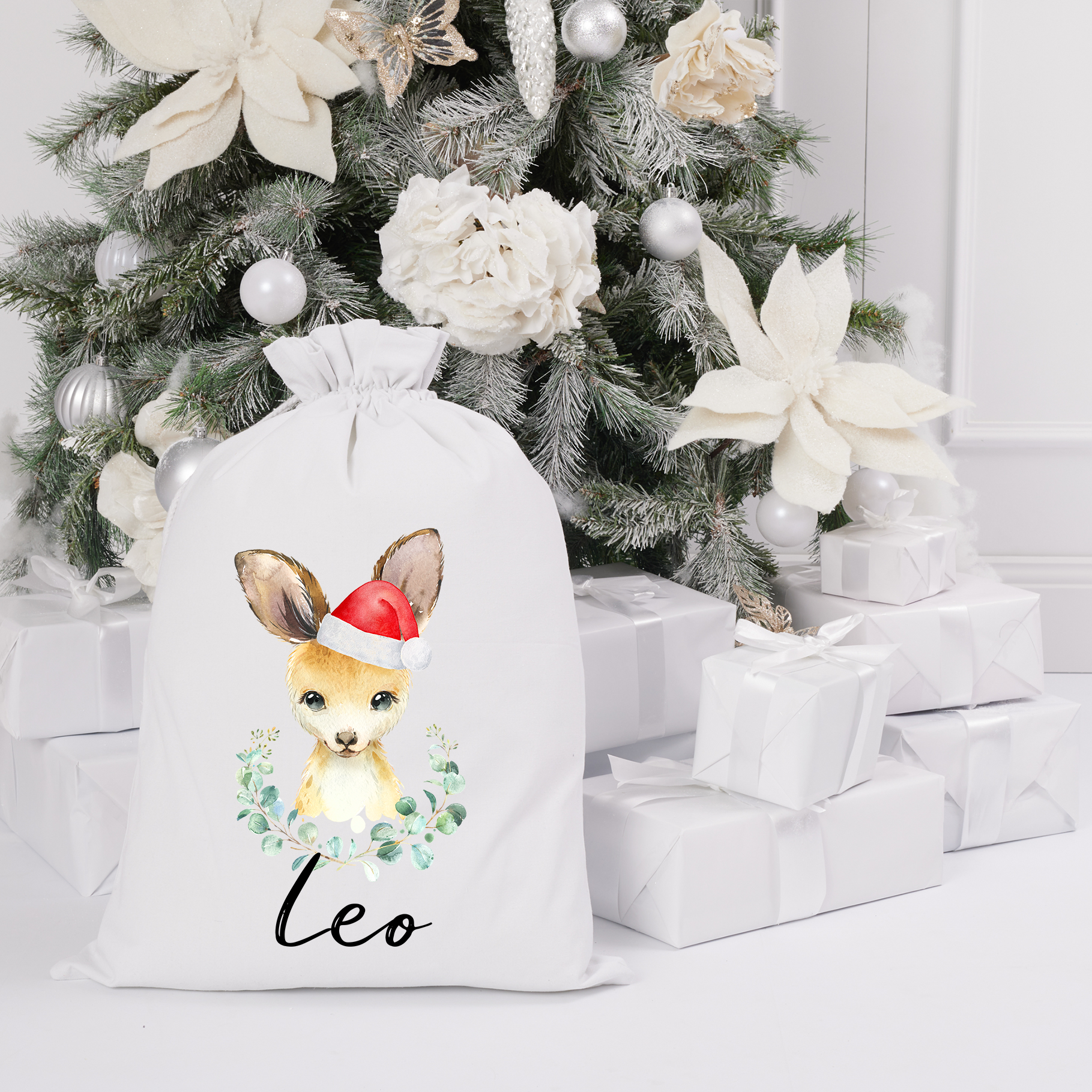 Santa Sack - Kangaroo - Custom Name