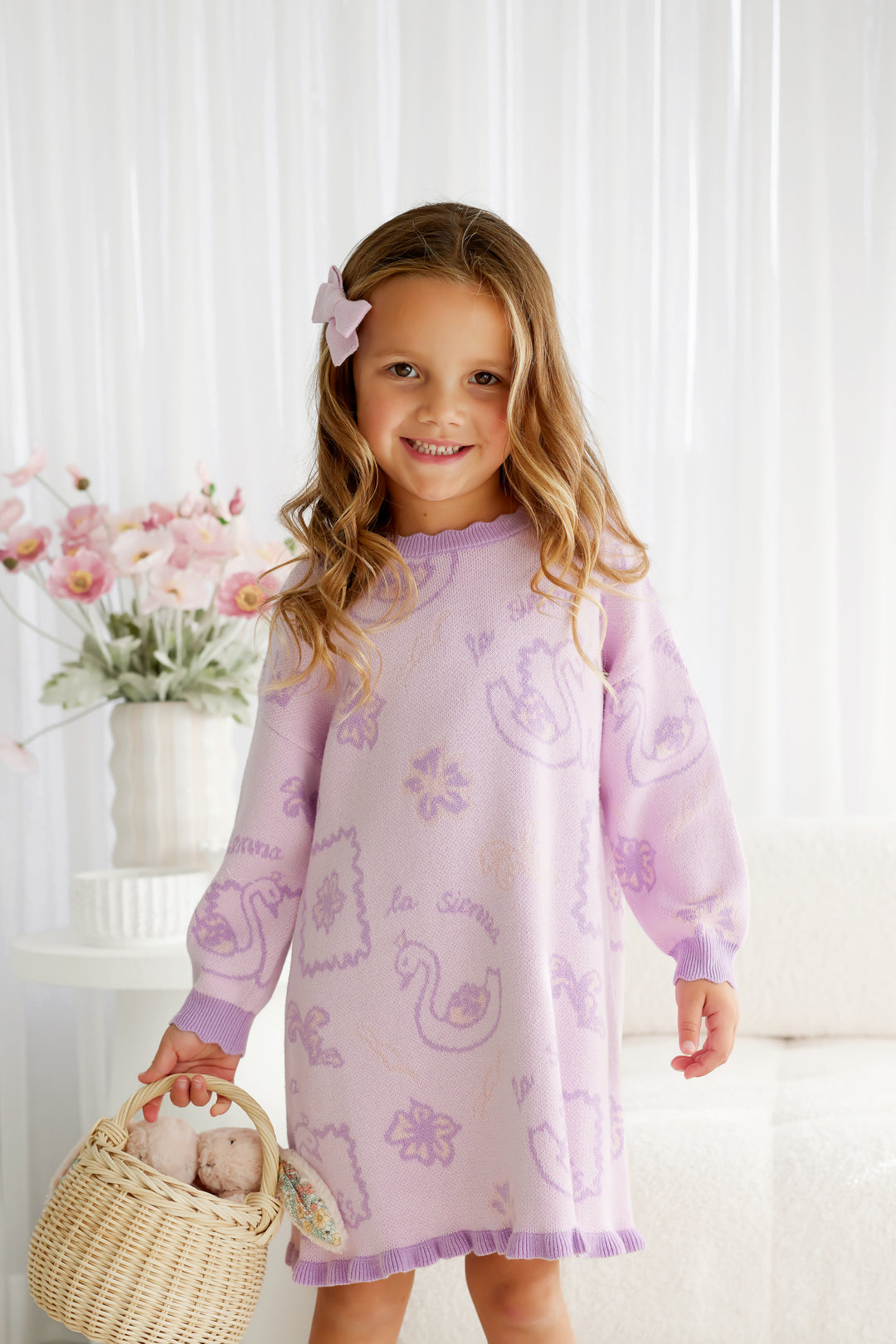 Knit Dress - Swan