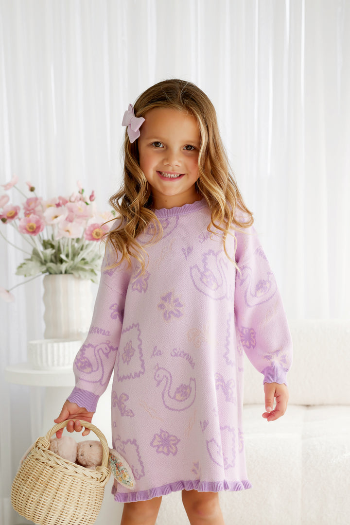 Knit Dress - Swan