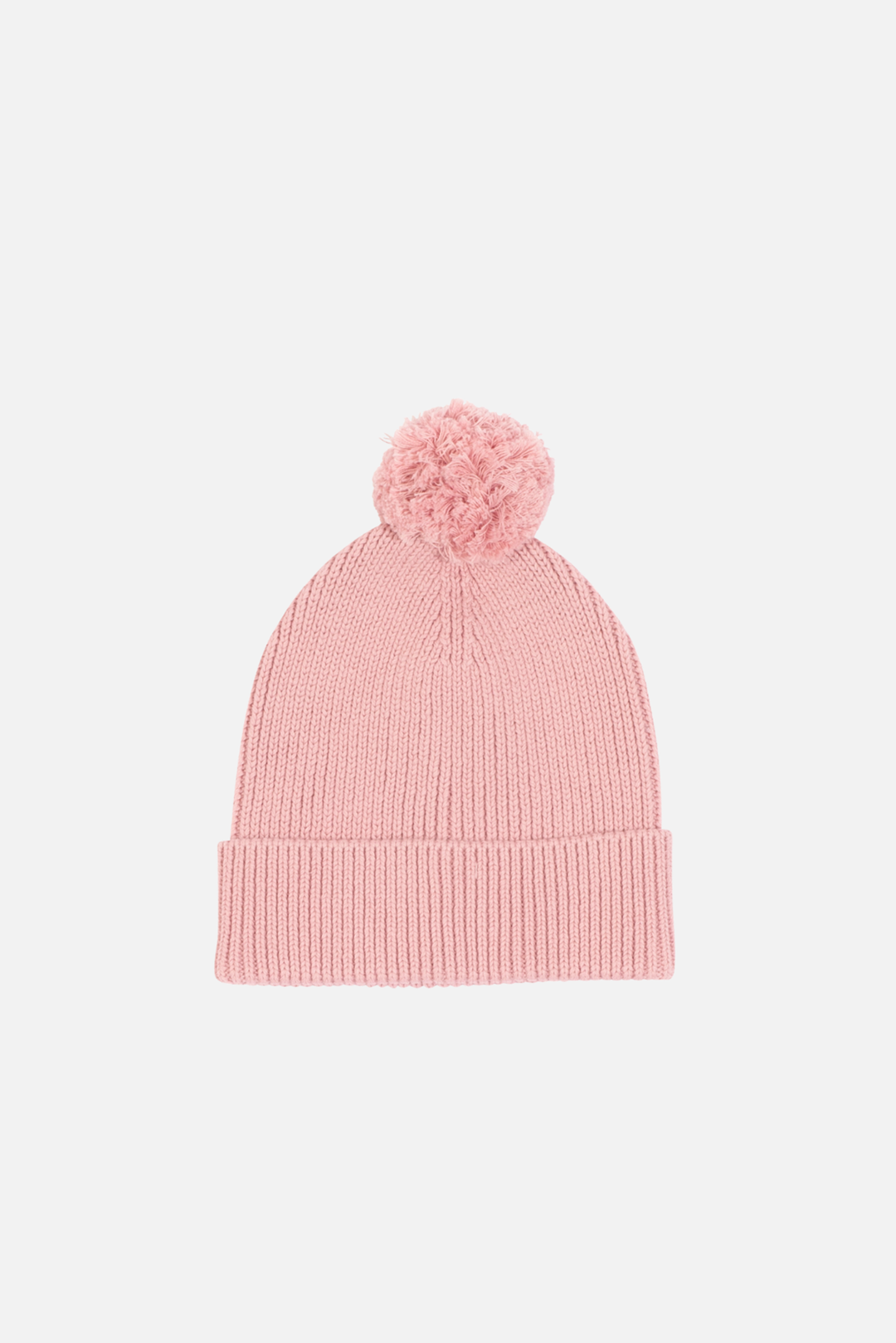 Knitted Beanie - Rosewood