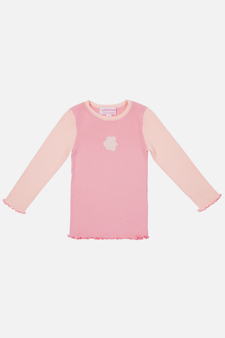 Knitted Bodysuit/Top - Ballet Pink