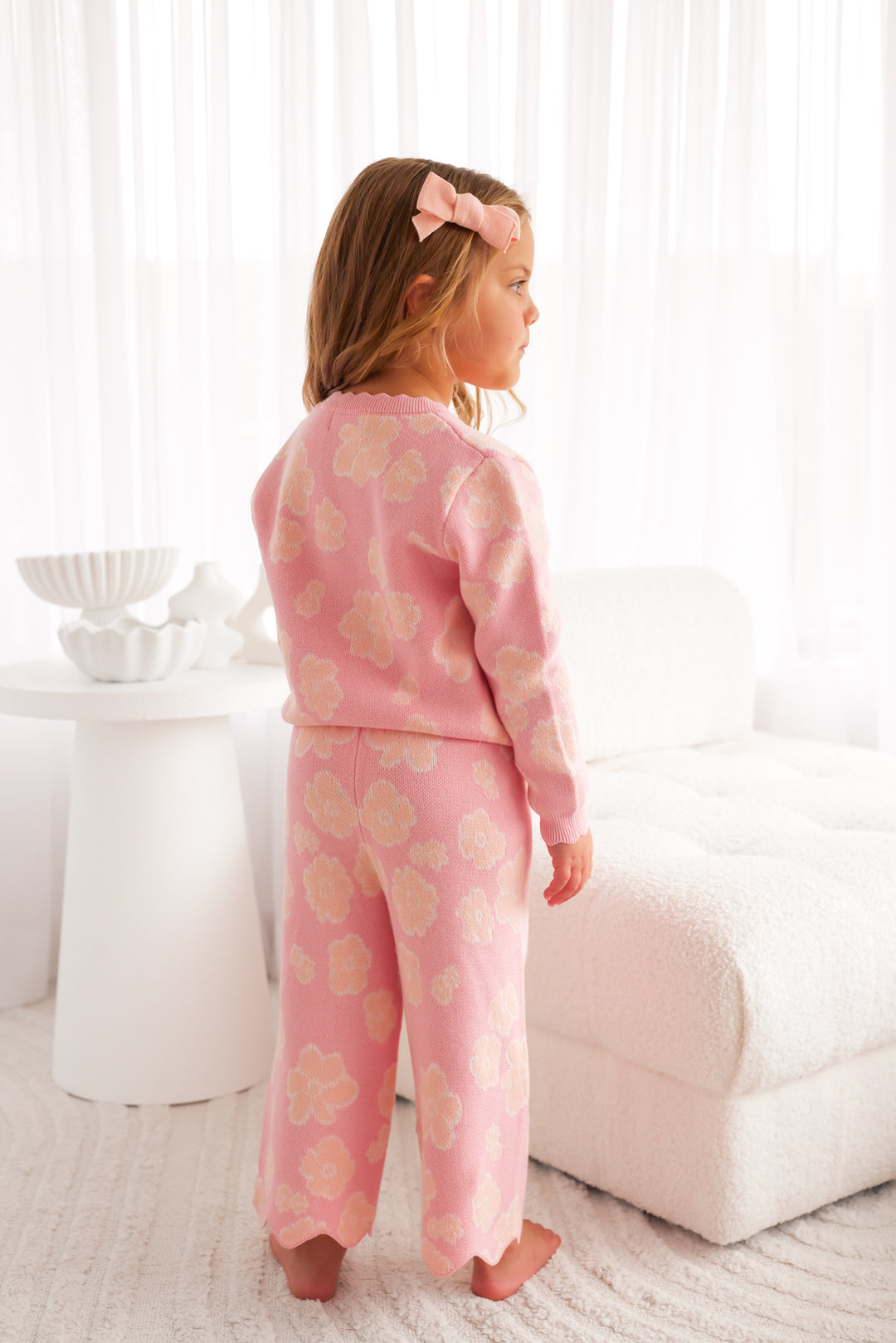 Knitted Wide Leg Pants - Belle
