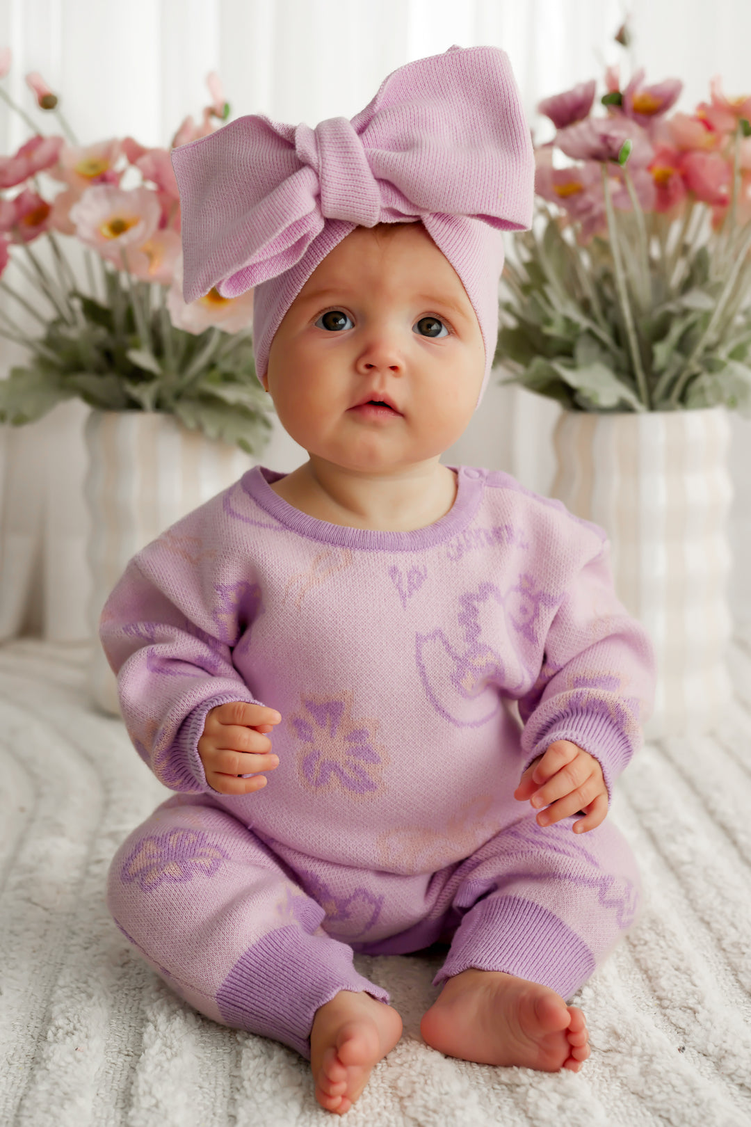 Knitted Jumpsuit - Swan