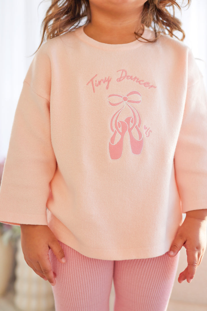 Knitted Long Sleeve Tee - Tiny Dancer