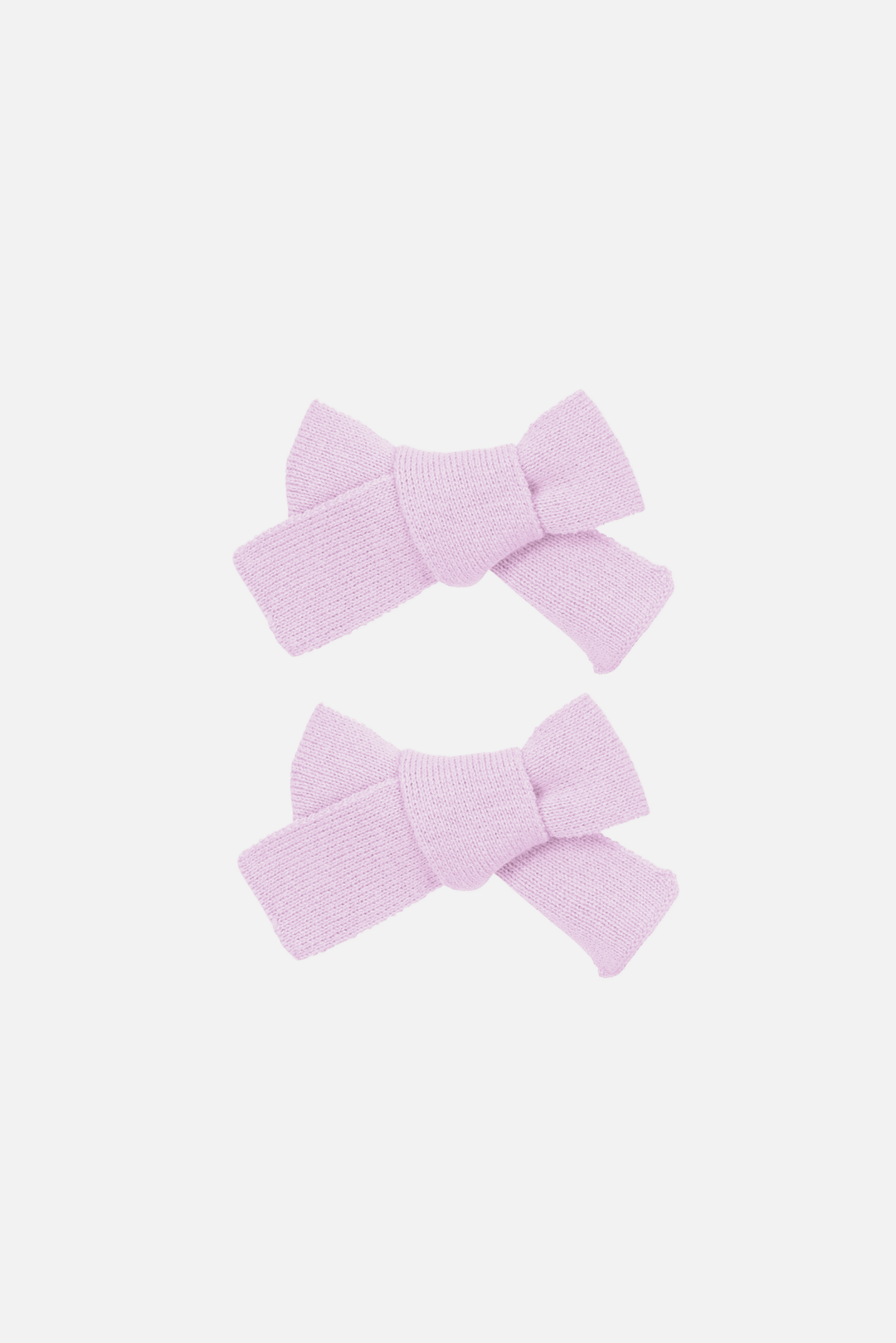 Knitted Mini Bows - Lavender