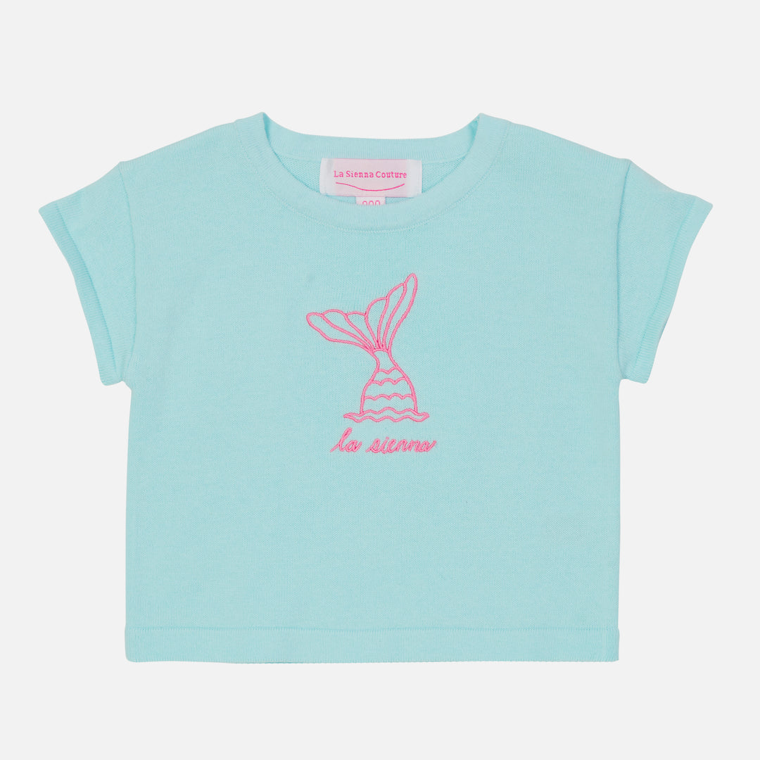 Knitted Tee - Mermaid Tale