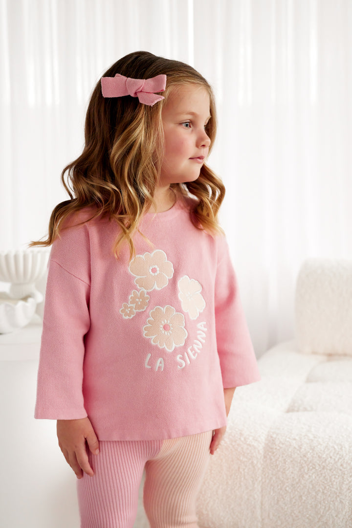 Knitted Long Sleeve Tee - Belle