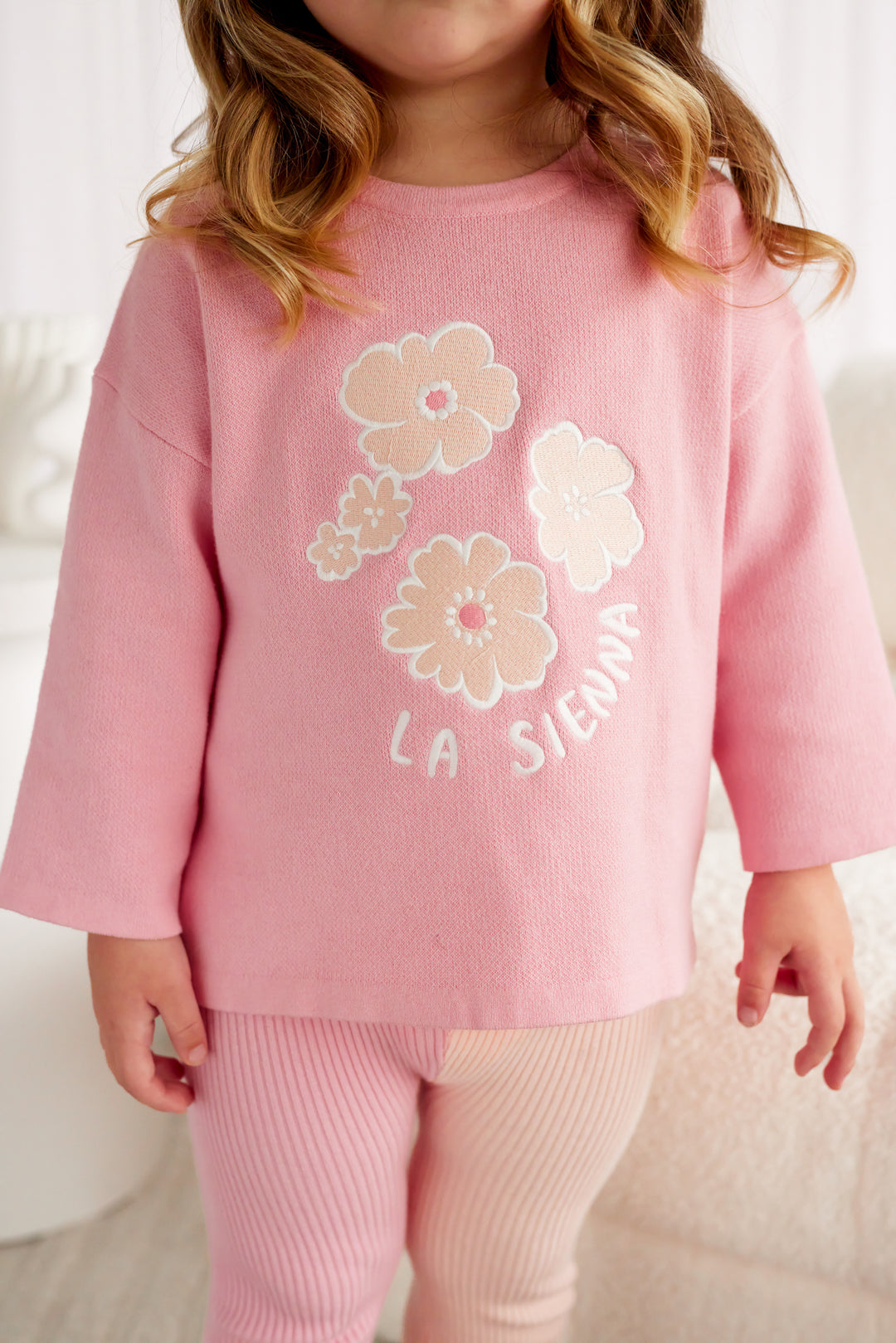 Knitted Long Sleeve Tee - Belle