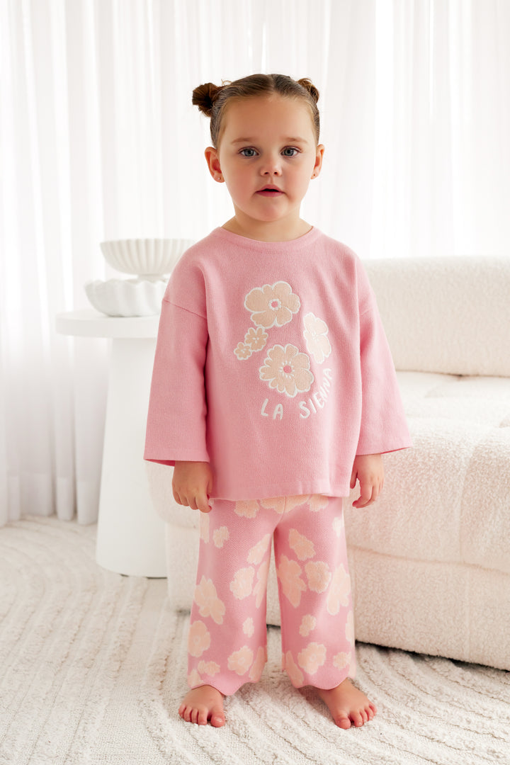 Knitted Wide Leg Pants - Belle