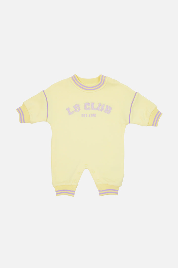 Crew Logo Romper - Yellow