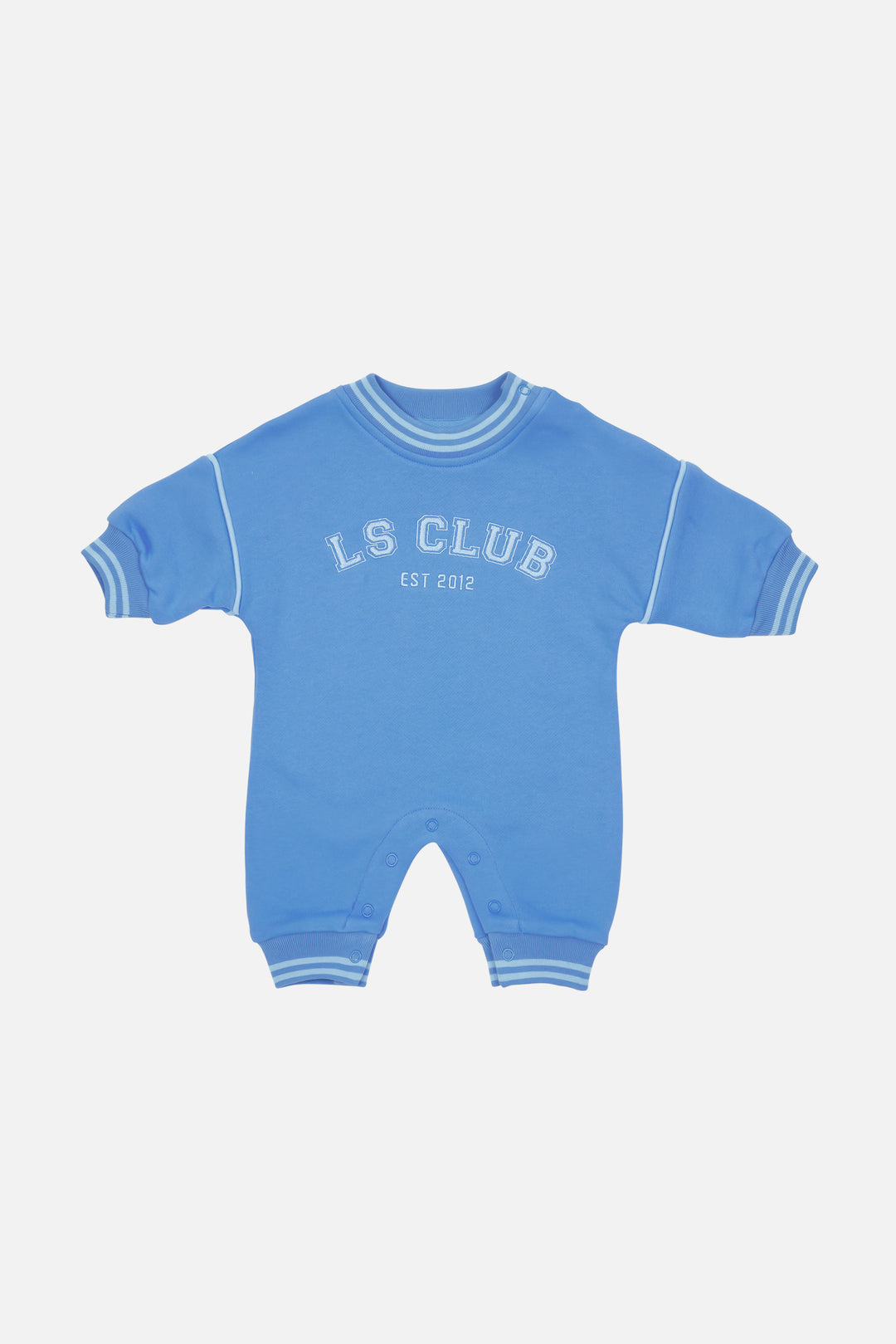 Crew Logo Romper - Blue