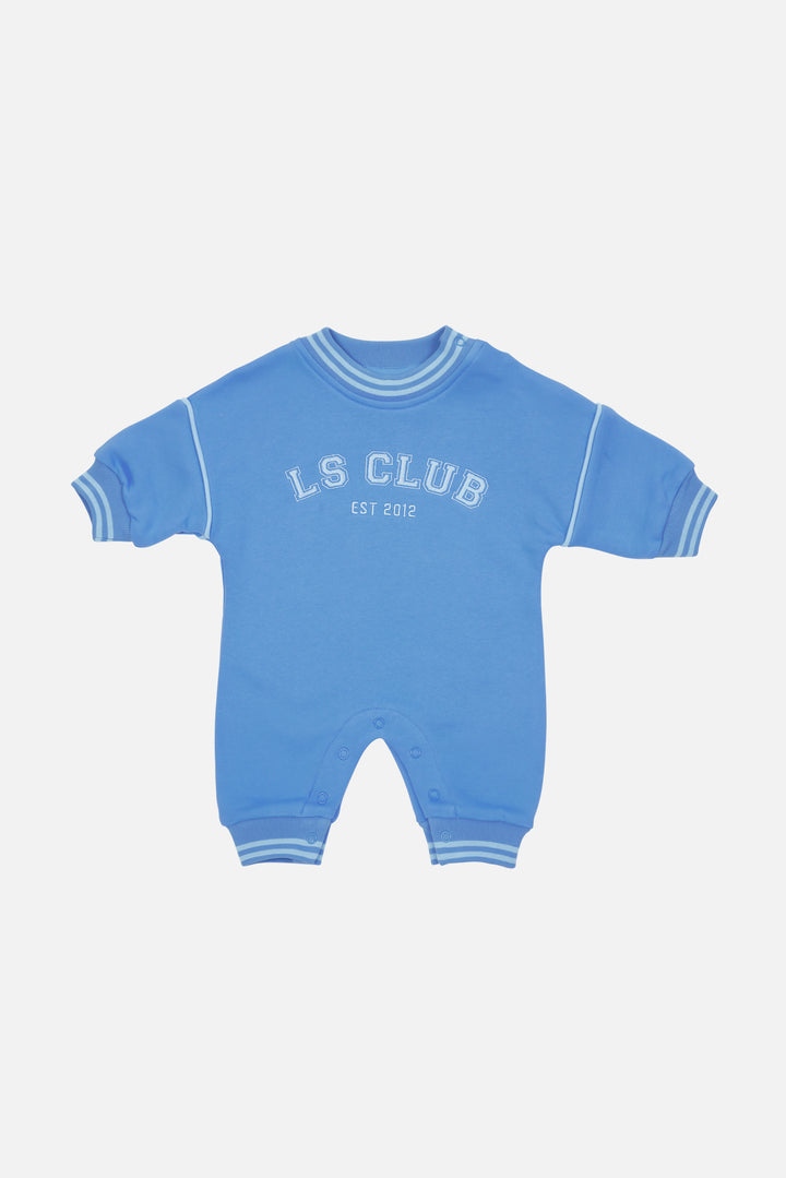 Crew Logo Romper - Blue