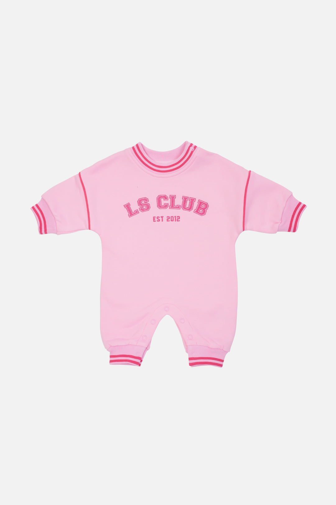 Crew Logo Romper - Pink