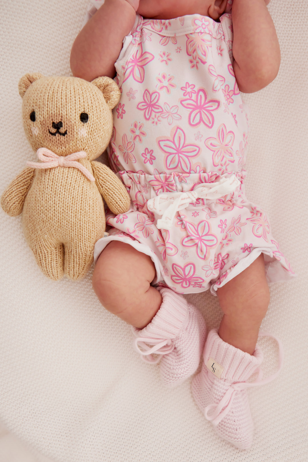 Floral Singlet & Shorties Set - Luella