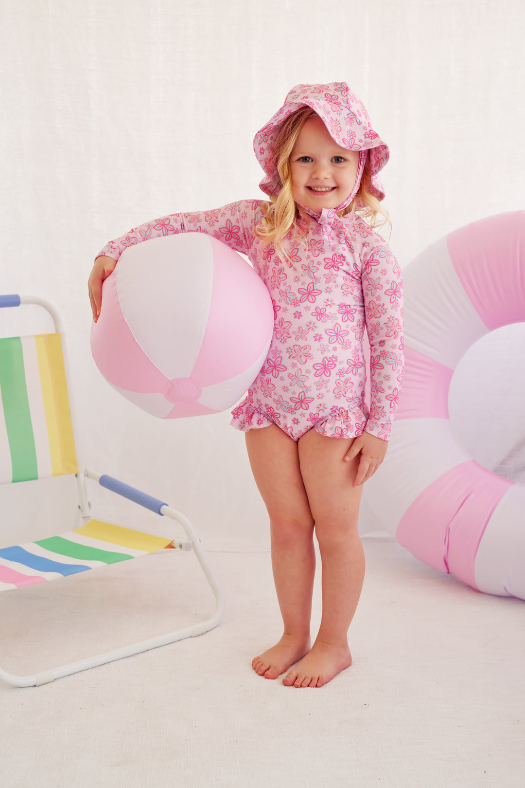 Long Sleeve Swimsuit - Luella