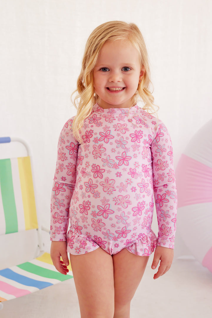 Long Sleeve Swimsuit - Luella