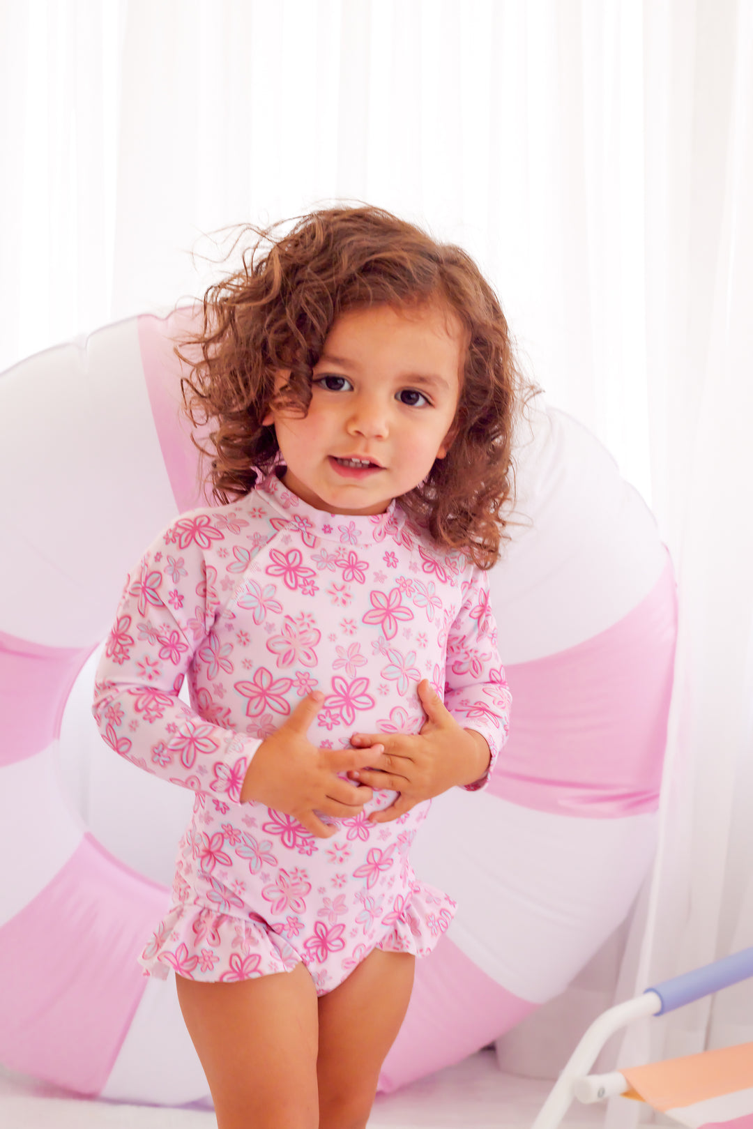 Long Sleeve Swimsuit - Luella