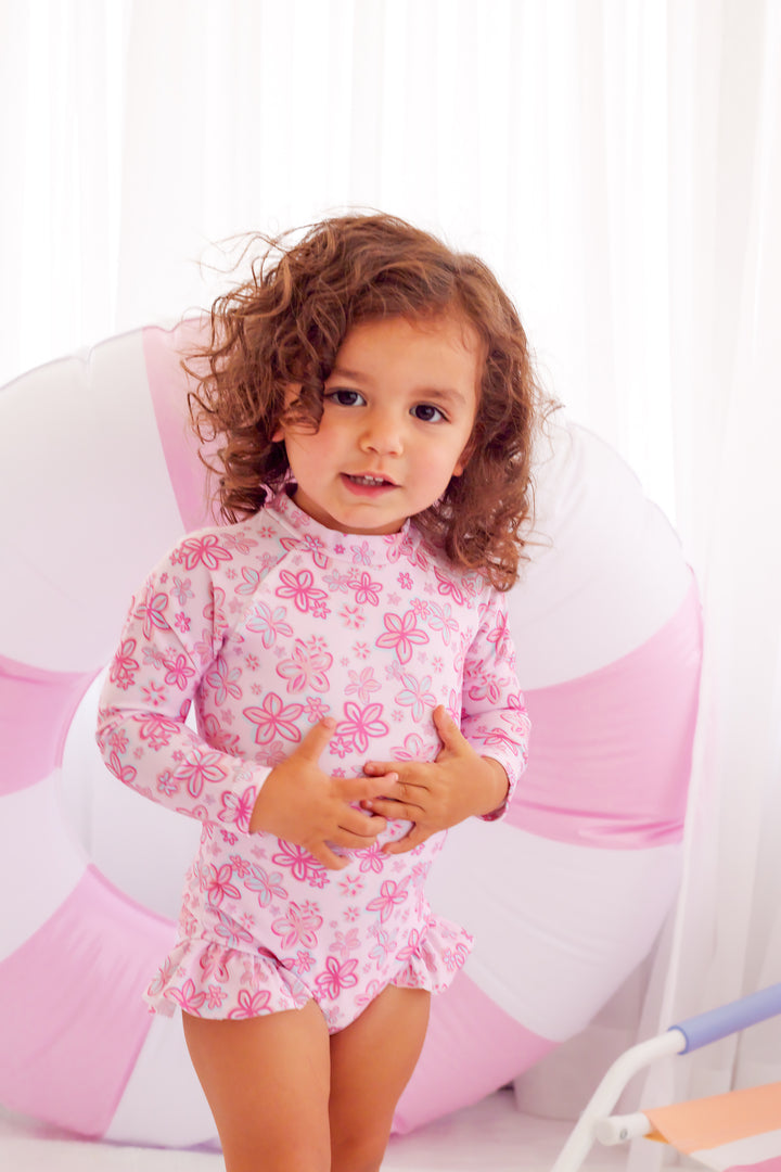 Long Sleeve Swimsuit - Luella