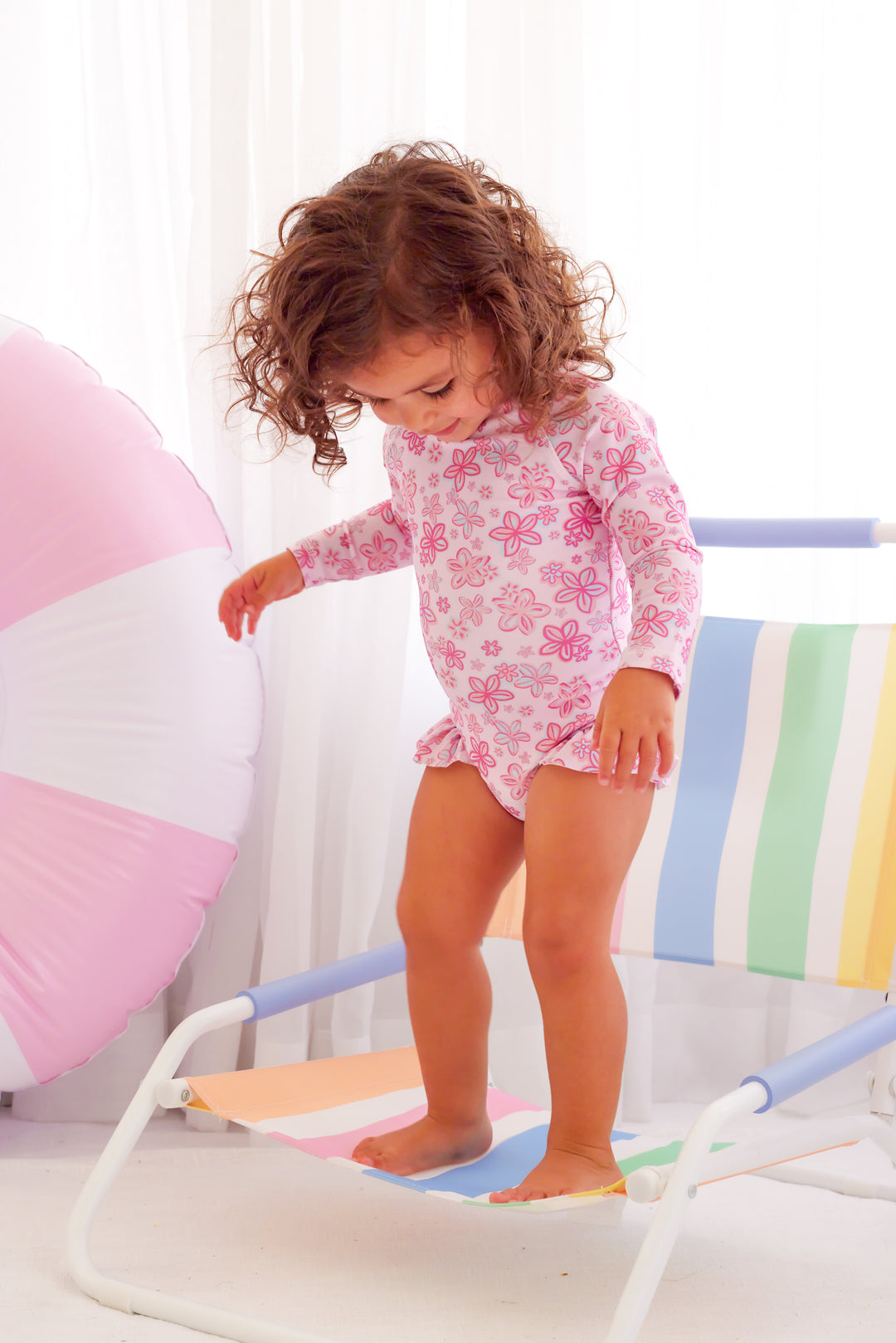 Long Sleeve Swimsuit - Luella