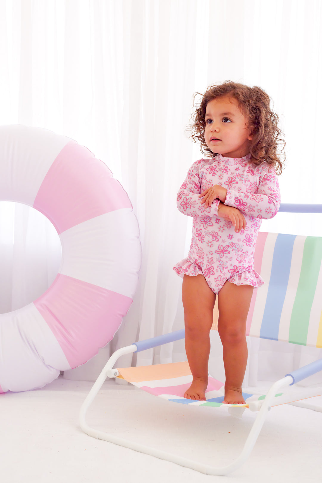 Long Sleeve Swimsuit - Luella