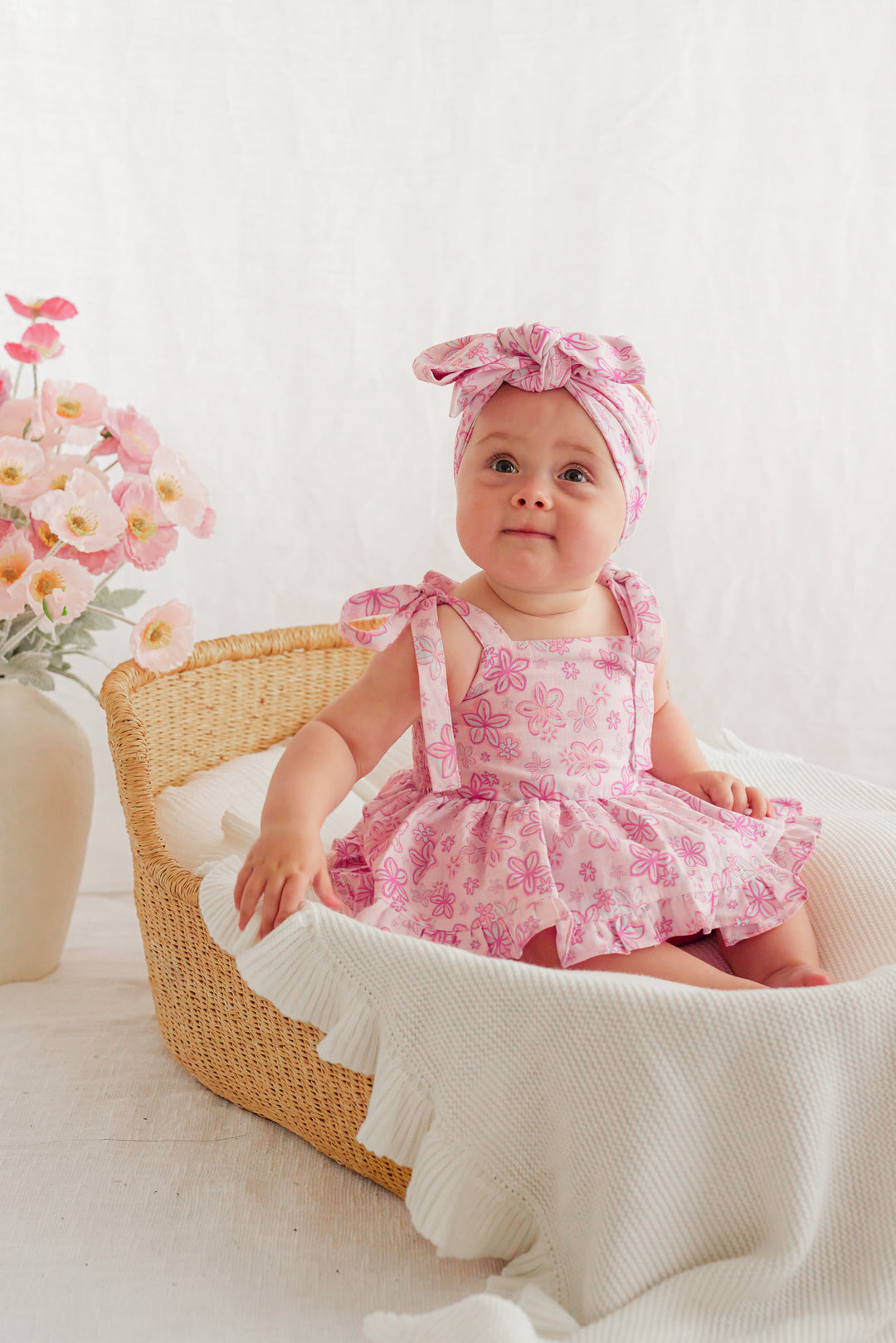 Tie up Romper - Luella