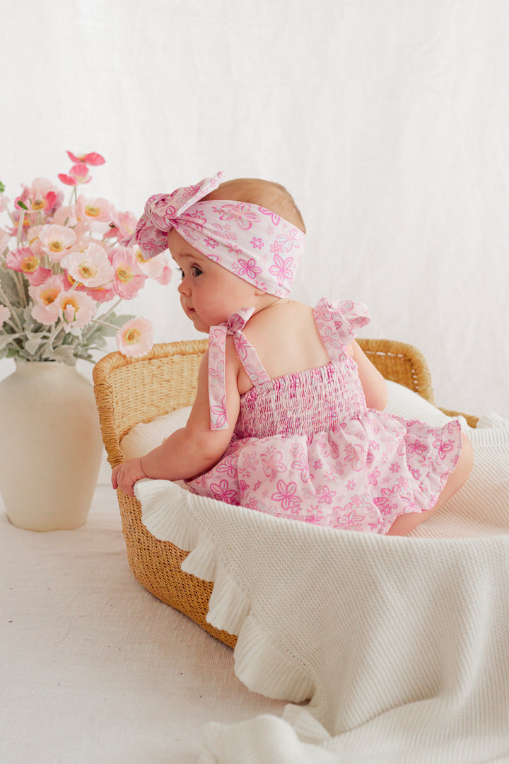 Tie up Romper - Luella