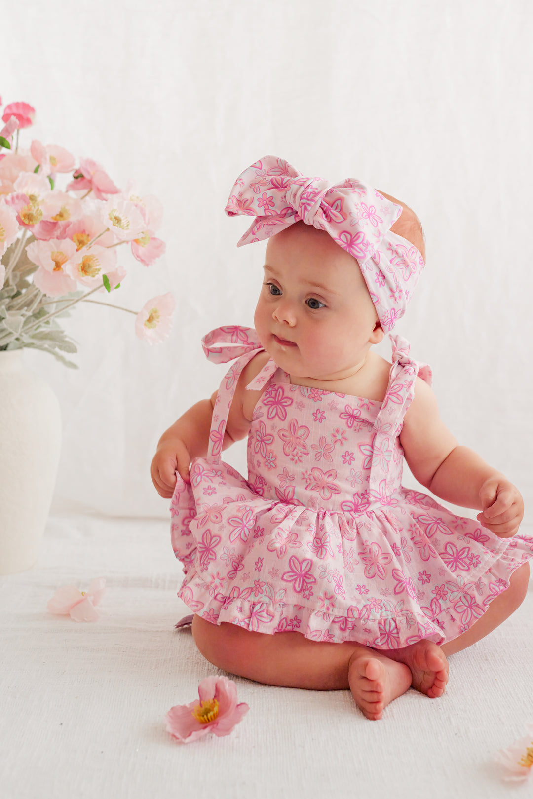 Tie up Romper - Luella