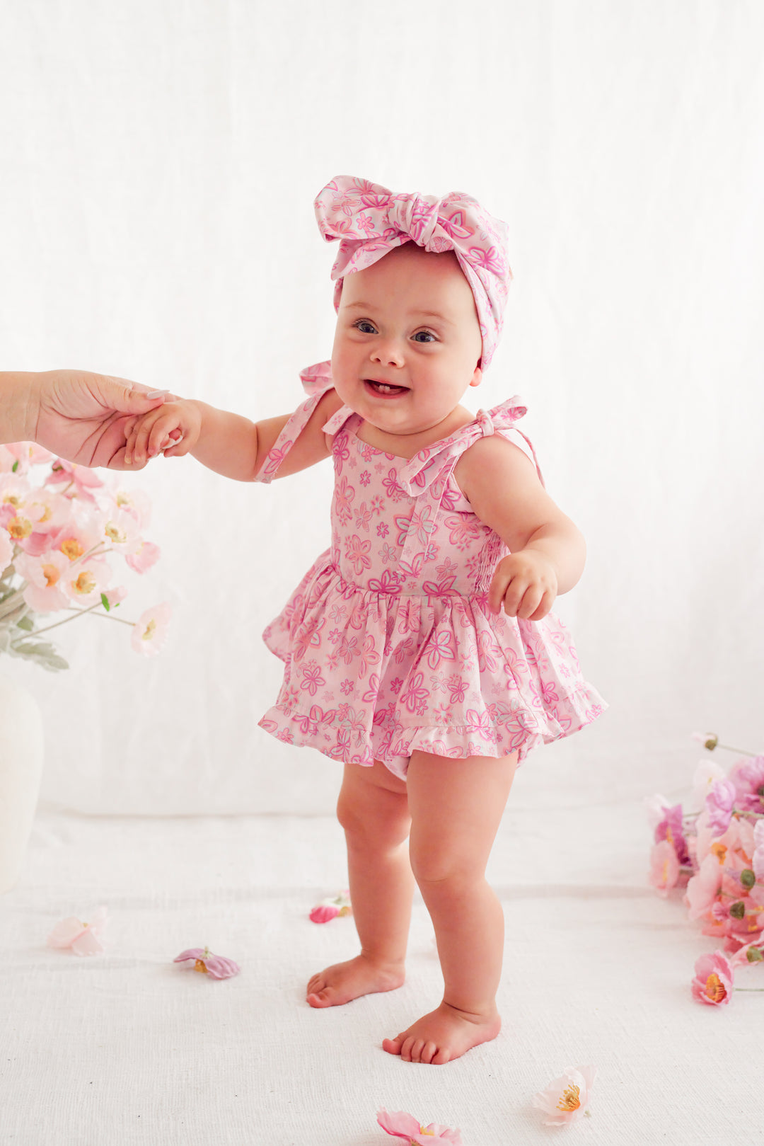 Tie up Romper - Luella