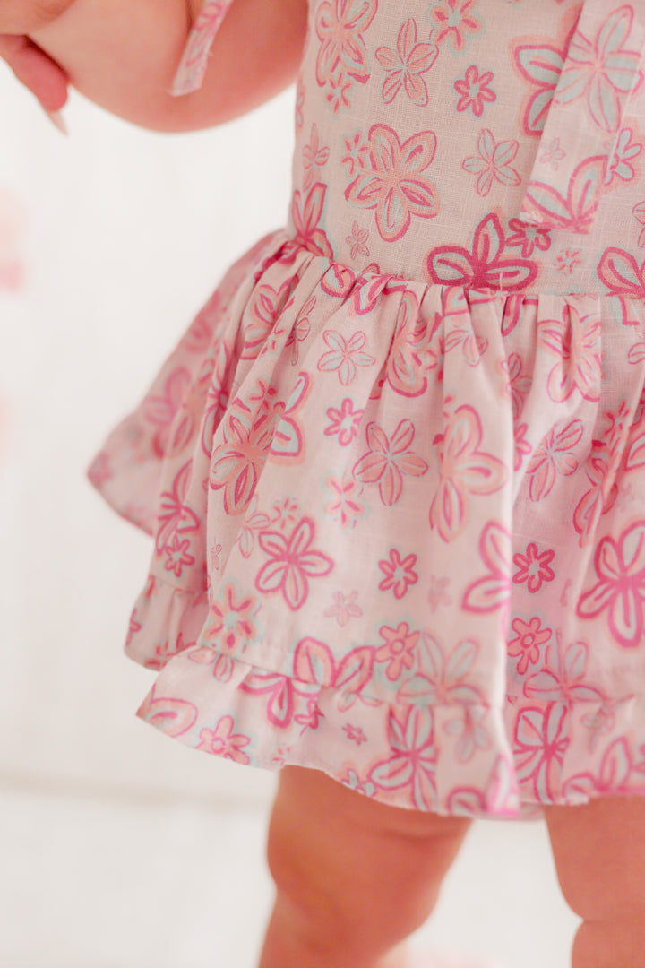Tie up Romper - Luella