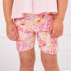 Floral Bike Shorts - Capri