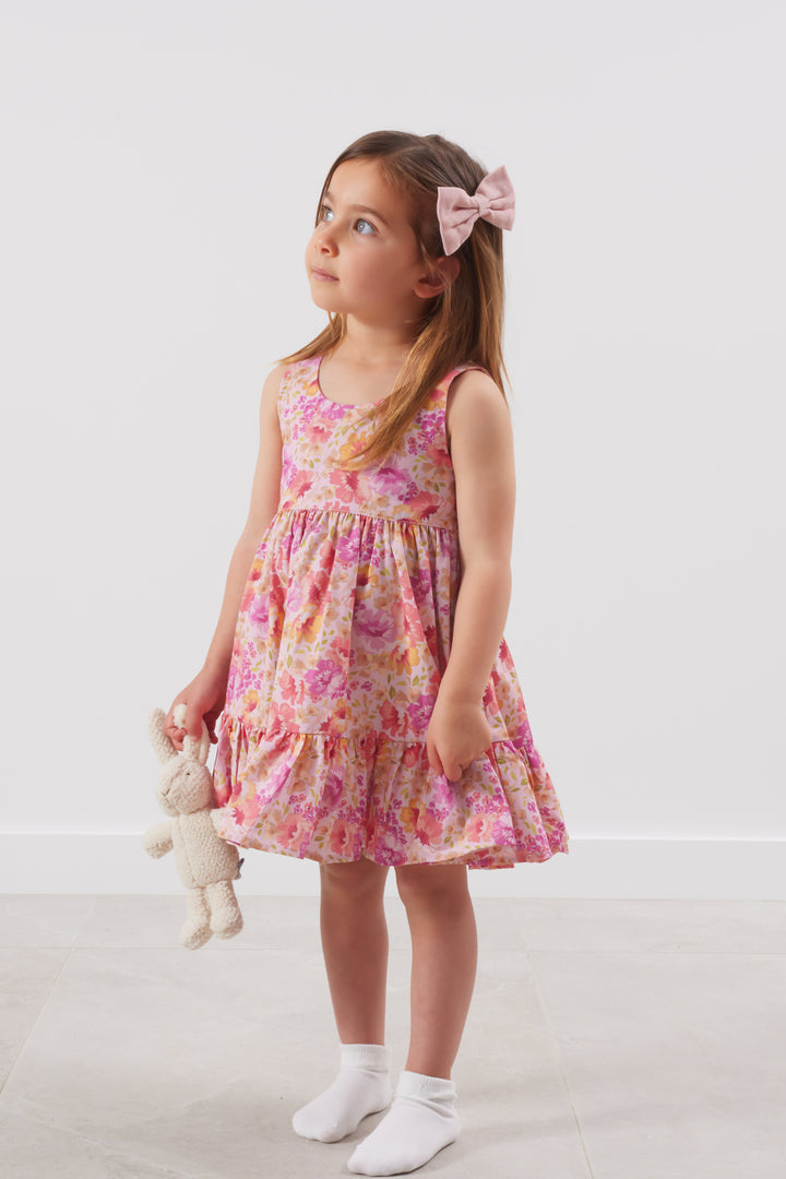 Ruffle Zipper Dress - Capri