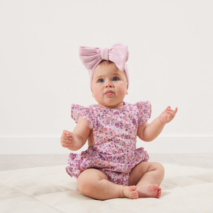 Ruffle Sunsuit - Florence